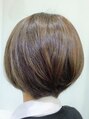 ティエヘアー(tie hair)&nbsp;ショートの綺麗なシルエットは後頭部から襟足のカットがキモです
