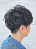 マッシュショート メンズパーマ