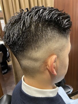 ヒロギンザ 青山店(HIRO GINZA) スキンフェードスタイル【外苑前/青山/表参道/理容室】