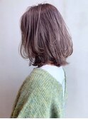 ラベンダーロブ_オリーブカラーハイライトカラー_ba308231