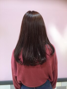 エイトタマプラ たまプラーザ店(EIGHT tamapla) 【EIGHTたまプラ】デザインカラー切りっぱなしボブ