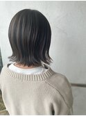 透け感カラー/外ハネボブ