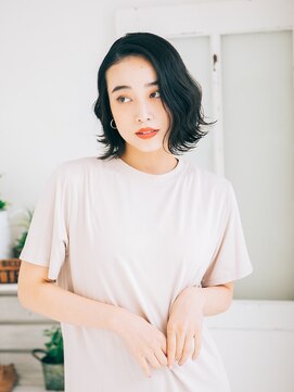 スカイレビュー(SKY Re beau) 【錦糸町レビュー店】フェミニン　フリンジAラインボブ