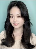 韓国風ヘアーレイヤーカット