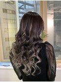 プルエクステでつくる海外グラデーション