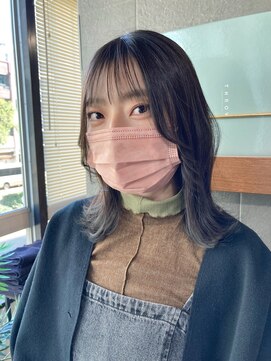 イロプラスソイ(iro + soi) ▲天使の羽バングで小顔セミディ▲