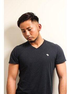 モリゲン フェローシップ レグ(MORIGEN fellowship REGU) サイドパートかき上げスキンフェード 0304