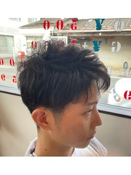 理容館 宇都宮 ツーブロックショート