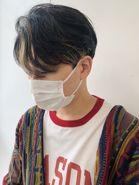 バイフィフス 原宿/表参道(by fifth) トランクスヘア ツーブロック かき上げヘア