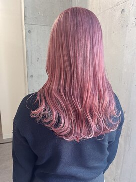 ラニヘアサロン(lani hair salon) コーラルピンクベージュ