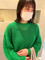 リィベ(Liibe)&nbsp;guest snap #ロブ#外はね#艶カラー