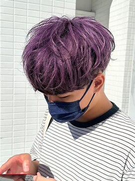 アリープパロット(ALEAP parrot) メンズデザインカラー/バイオレット【ALEAP parrot/多賀】