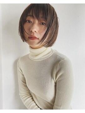 サンプラス(san+) 【柏原良亮】ひろねちゃんショート×アッシュブラウン