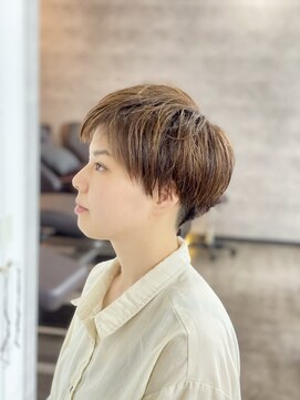 ソイクフ(SOY KUFU) 大人可愛い20代30代40代イメチェン似合わせカットグレーベージュ