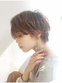 丸みショート/ショートカット/ショートヘア/20代/30代/40代