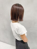 ハルキ ミナト ジャパン オオサカ(HARUKI MINATO japan OSAKA)&nbsp;ぱつっとボブ　20代30代40代ヘア 小顔 大阪ボブ 梅田