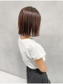 ぱつっとボブ 20代30代40代ヘア 小顔 大阪ボブ 梅田