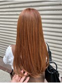 【Neal 新宿/西新宿】髪質改善　× オレンジブラウン *