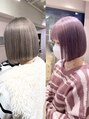 ユーフォリア エヌ 池袋サンシャイン通り店(Euphoria +n) 安定確実可愛いハイトーンボブ！暖色も寒色もおすすめです♪