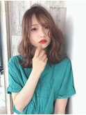 フォギーベージュ×デジタルパーマ【TELA HAIR取手】
