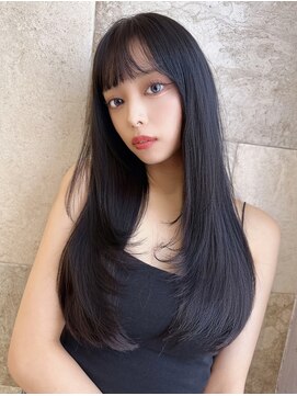 ロンドアリシア 金山(Lond Alexia) イヤリングカラー 縮毛矯正 韓国風 ダブルカラー 髪質改善_4329