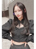 アンジェリカラボ 梅田店(ANGELICA LABO)&nbsp;ワンホンカールで決まるトレンド韓国レイヤー×ちょろバング川又