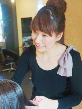 アイム ヘアーメイク(116.hair make)の写真/駅近で通いやすい、女性スタッフのみの隠れ家風サロン。ゆったりとした空間で、優しい時間が流れる―