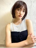 ボブ/くびれヘア/フェイスレイヤー[東銀座/銀座] 