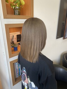 シャンプーボーイ ヒノ(SHAMPOO BOY Hino) ミルクティーグレージュ