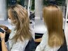 【ブリーチ毛可】カット+ツヤ髪縮毛矯正+髪質改善トリートメント[静岡]