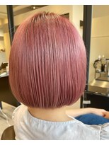 クラップス 弘明寺店(CLAPS)&nbsp;ケアブリーチ×ピンクブラウン