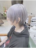 ウルフレイヤー　ウルフカット　ジェンダーレスショート