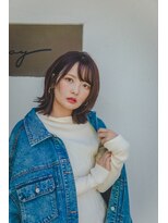 ページボーイ美容室 大人のミディアムレイヤー