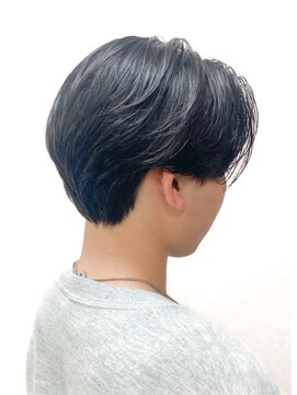 黄ぐまくん美容室 メンズ　ショート