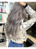 シルバーアッシュグレージュスタイル☆