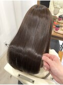 髪のダメージが気になる方は【髪質改善カラー】