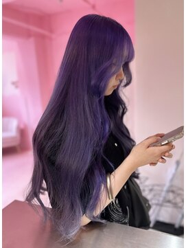 ダズリングディア(Dazzling Deer) ロング/パープル/ディープパープル/美髪