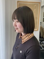 シベルバレー 横浜(sibell)&nbsp;ボブ/切りっぱなしボブ/オリーブ/オージュア
