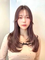 アビー(ABBEY3)&nbsp;レイヤーカットミディアムレイヤー顔周りレイヤーハッシュカット