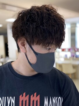 シャルムバイケンジ(Charm.by KENJE) 銀座メンズパーマ波巻きシャドウパーマツイストスパイラル無造作