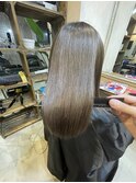 質感再生トリートメント×グレーベージュ