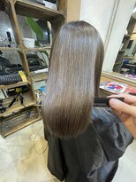 リノスムース(LINO smooth)&nbsp;質感再生トリートメント×グレーベージュ