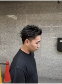 スパイキーショート/メンズカット/メッシュカラー