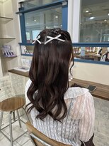 ラック 海老名店(LUCK)&nbsp;編み込みハーフツイン