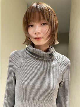 ルノ(RUNO) レイヤーボブ・ボブ/ミニボブ/前髪あり/20代/結べる/内巻き