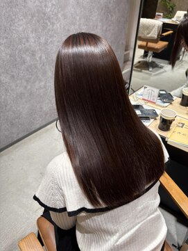 髪質改善ストレート♪ 