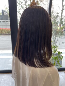 ハクバイジェービー 稲毛(hak by jb) 黒髪/オリーブグレー/小顔/ココアベージュ[稲毛駅/白髪染め]