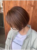 ショートヘア×ヘアカラー＃20代30代40代50代＃福岡飯塚＃美容室