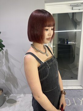 キオク(KIOX) ワンカラー/ブリーチカラー/髪質改善/ハイトーンカラー