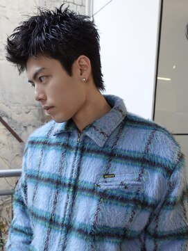 ノラ シブヤ(NORA) スパイキーショートアクティブショート海外風ショート刈り上げ